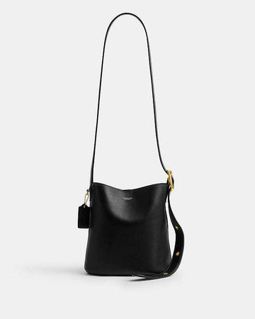 Bleecker Bucket Bag 21 Brass-Black Brass-Black