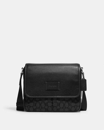 Sprint Map Bag 25 In Signature Jacquard Signature Jacquard-Silver-Charcoal-Black Signature Jacquard-Silver-Charcoal-Black