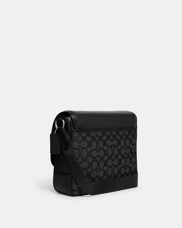 Sprint Map Bag 25 In Signature Jacquard Signature Jacquard-Silver-Charcoal-Black Signature Jacquard-Silver-Charcoal-Black