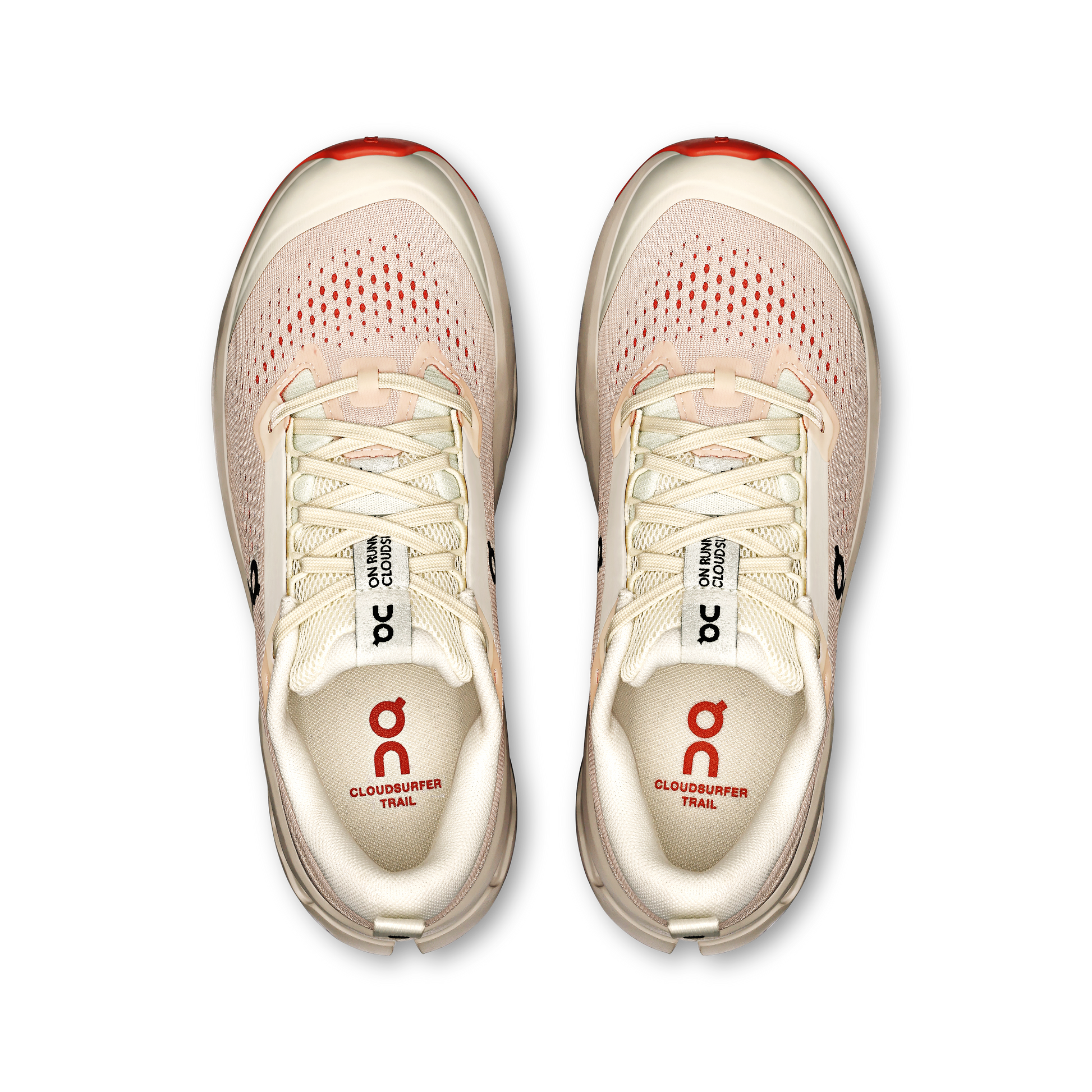 On Cloudsurfer Trail 2 Ivory Salmon (Women'S)