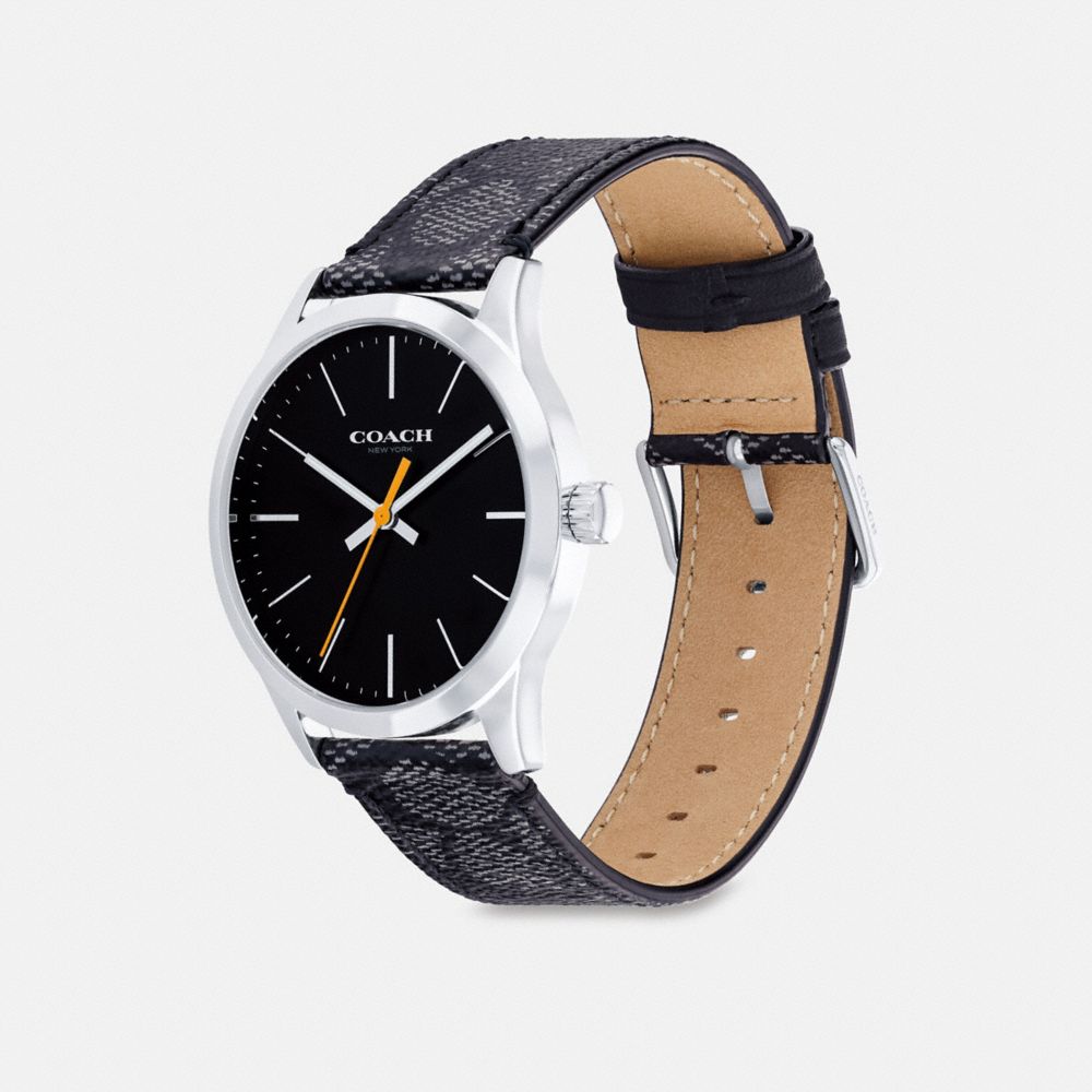 Coach Baxter Watch, 39 Mm Graphite