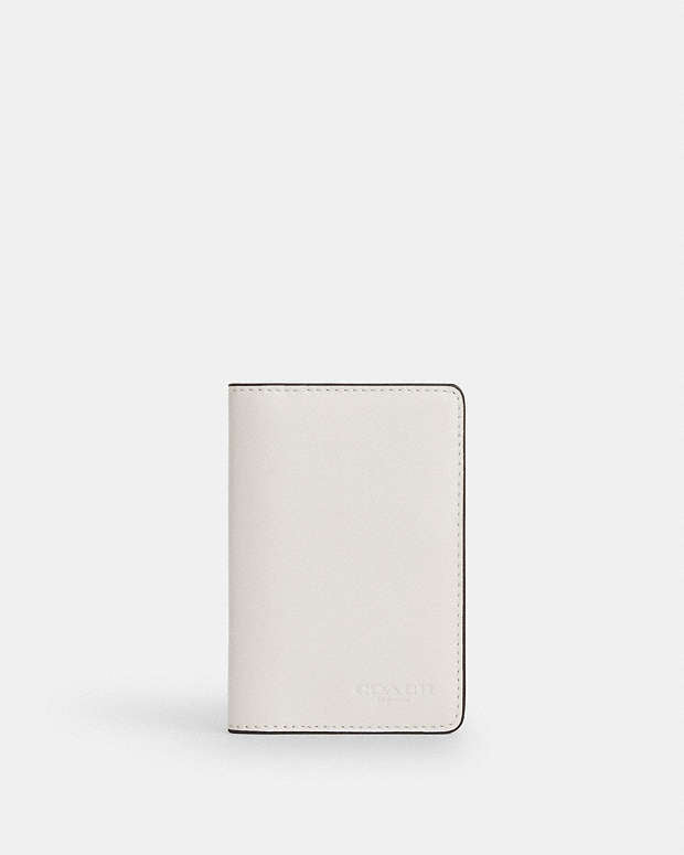Id Wallet Smooth Leather-Chalk Smooth Leather-Chalk