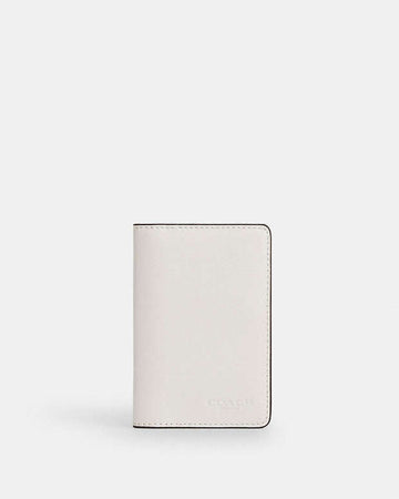 Id Wallet Smooth Leather-Chalk Smooth Leather-Chalk