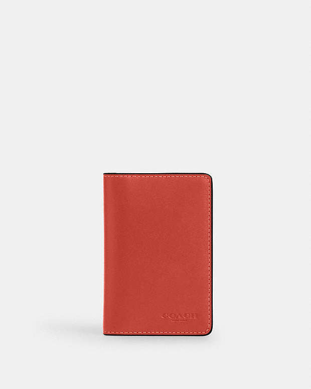 Id Wallet Smooth Leather-Mango Smooth Leather-Mango