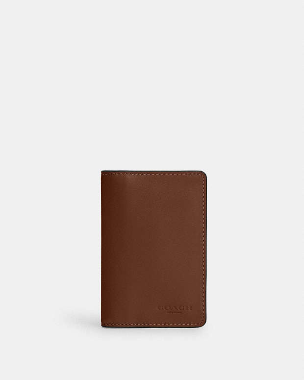 Id Wallet Smooth Leather-Saddle Smooth Leather-Saddle