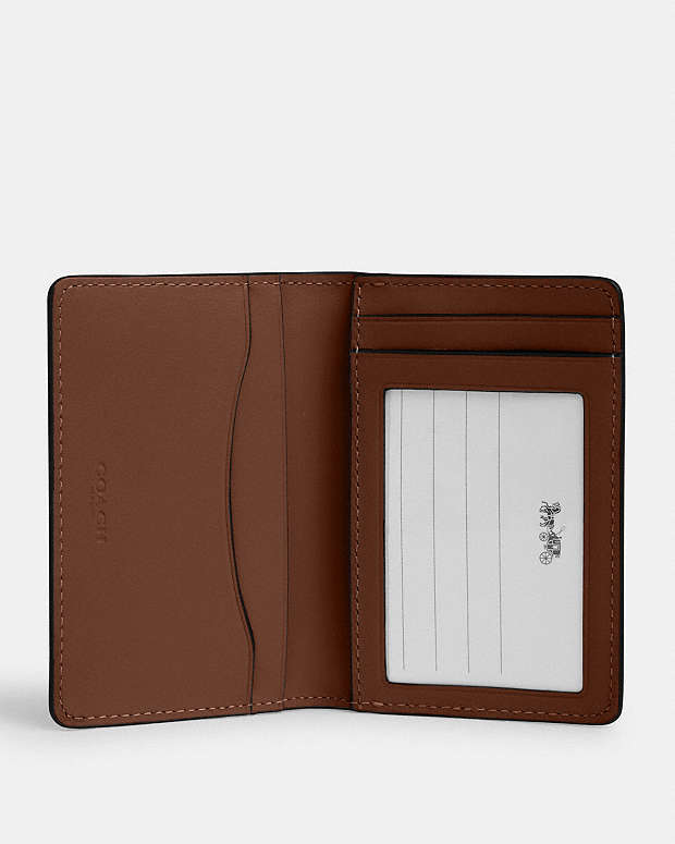 Id Wallet Smooth Leather-Saddle Smooth Leather-Saddle