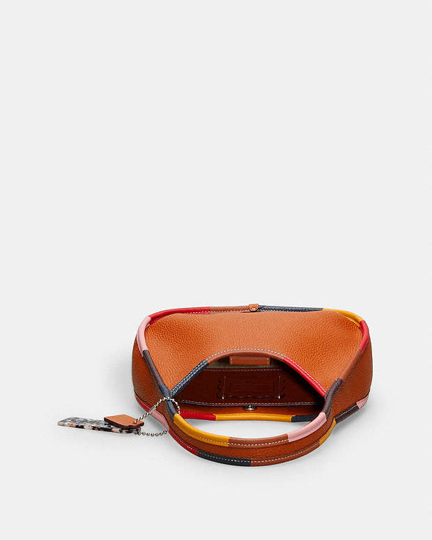 Ergo Bag In Coachtopia Leather With Colorful Binding Burnished Amber Multicolor Burnished Amber Multicolor