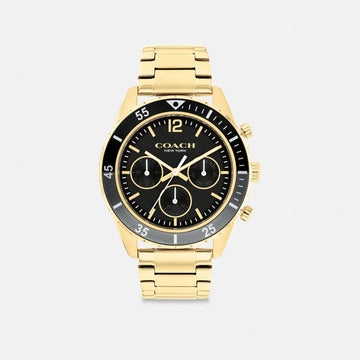 Coach Cole Watch, 44 Mm Gold
