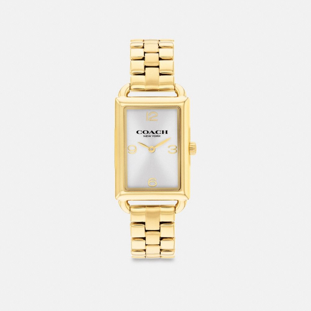 Coach Liz Watch, 30 Mm X 22 Mm Gold