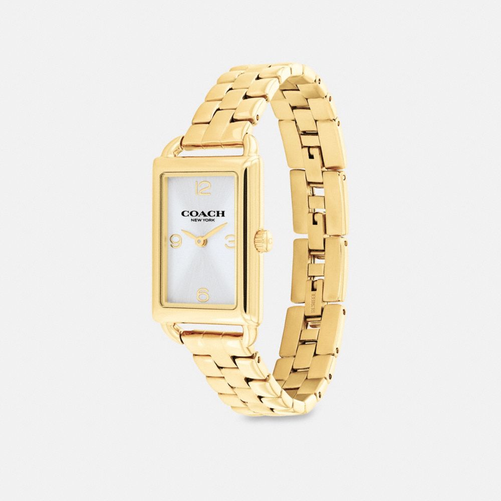 Coach Liz Watch, 30 Mm X 22 Mm Gold