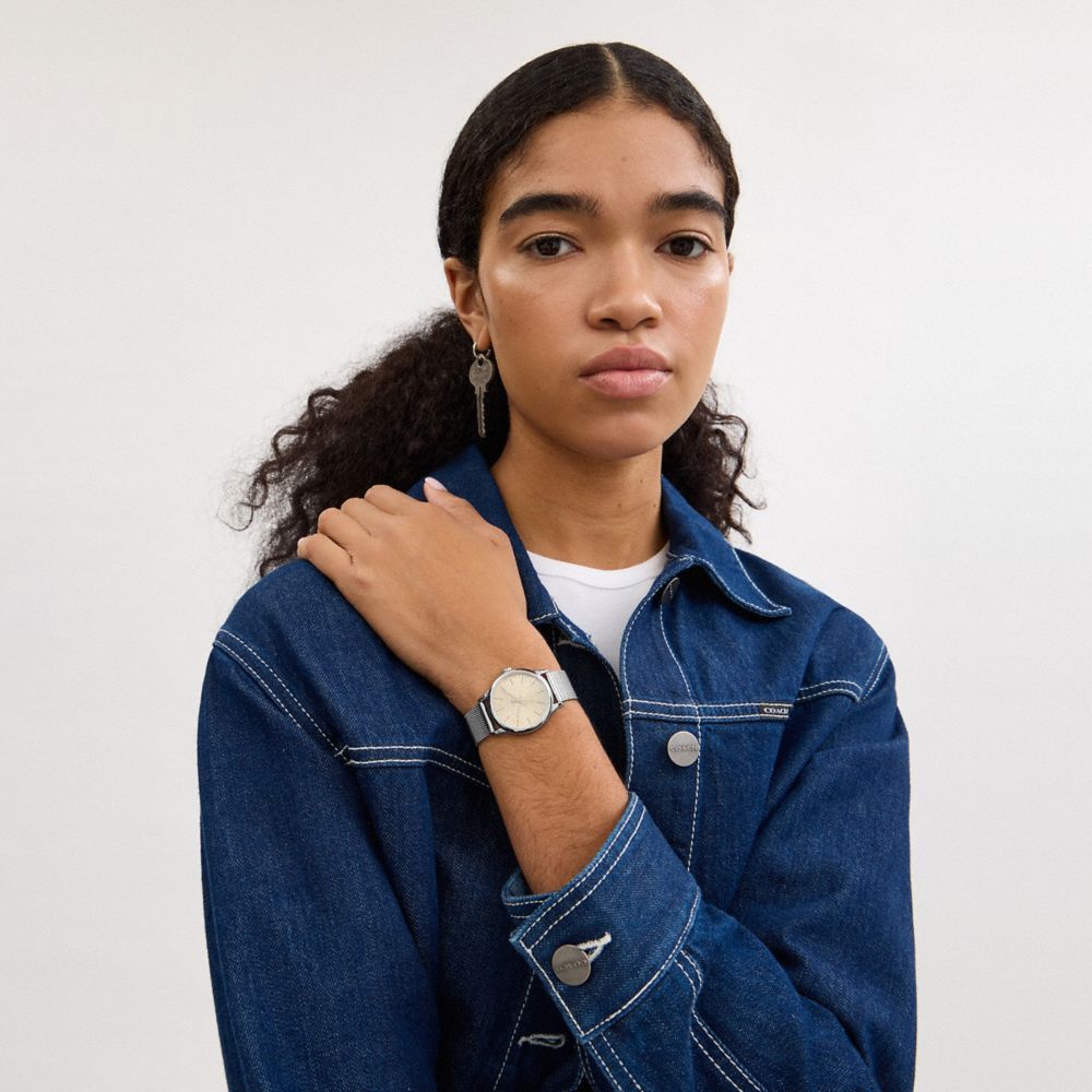 Coach Ruby Watch, 32 Mm Stainless Steel