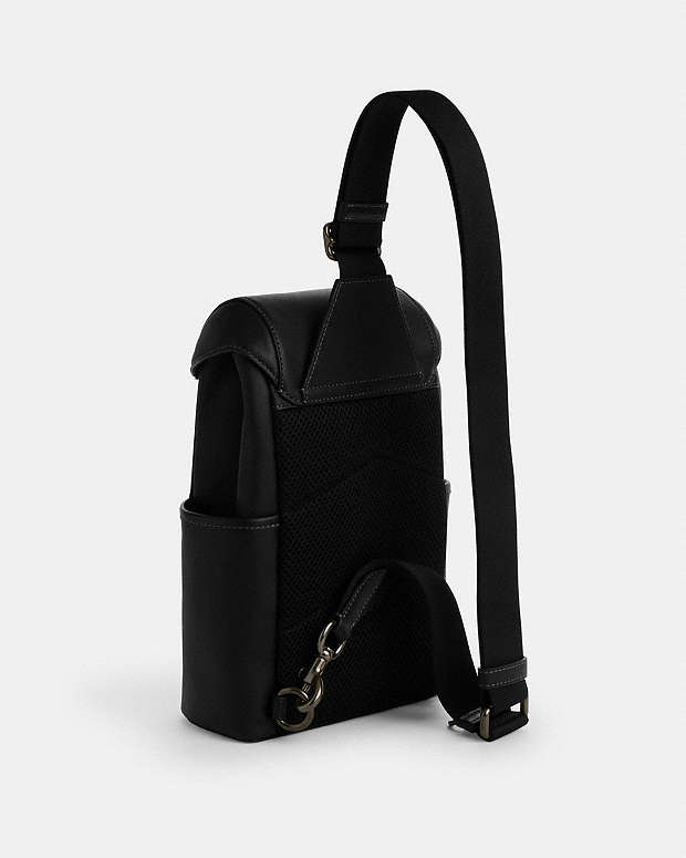 Racer Pack Smooth Leather-Gunmetal-Black Smooth Leather-Gunmetal-Black