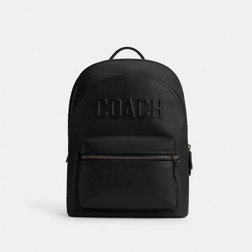Coach Charter Backpack With Coach Graphic Black