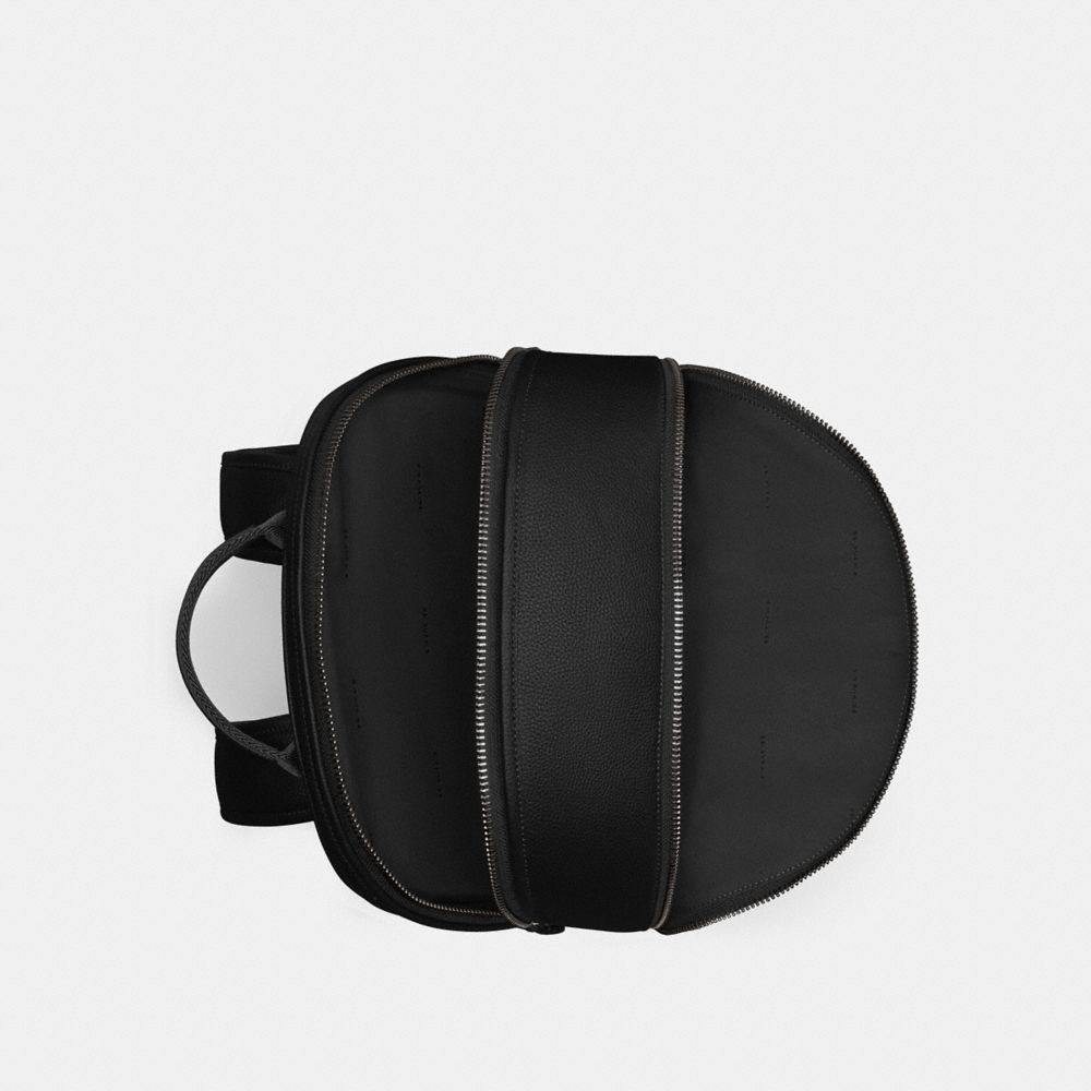 Coach Charter Backpack With Coach Graphic Black