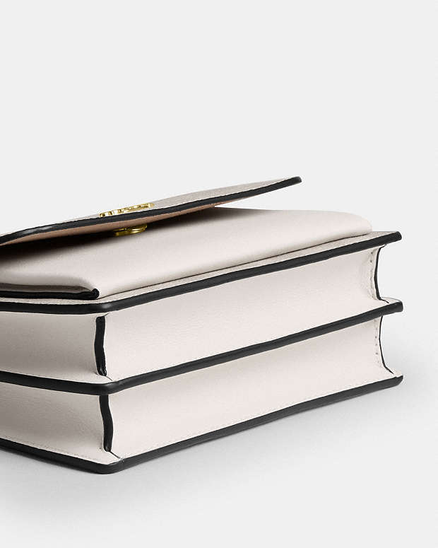 Mini Klare Crossbody Bag In Signature Canvas Signature Canvas-Gold-Sand-Chalk Signature Canvas-Gold-Sand-Chalk