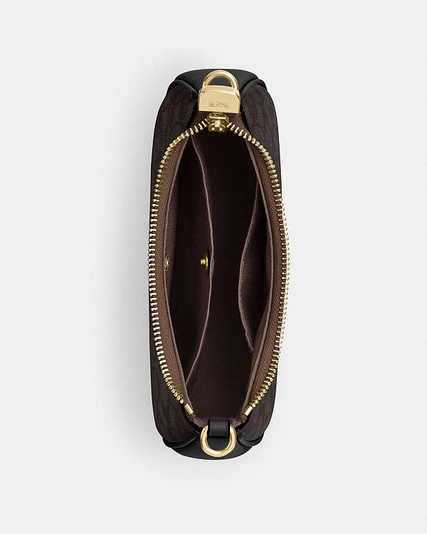 Teri Mini Crossbody Bag In Signature Canvas Signature Canvas-Gold-Walnut-Black Signature Canvas-Gold-Walnut-Black