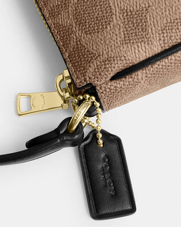 Nolita 19 In Signature Canvas Signature Canvas-Gold-Tan-Black Signature Canvas-Gold-Tan-Black