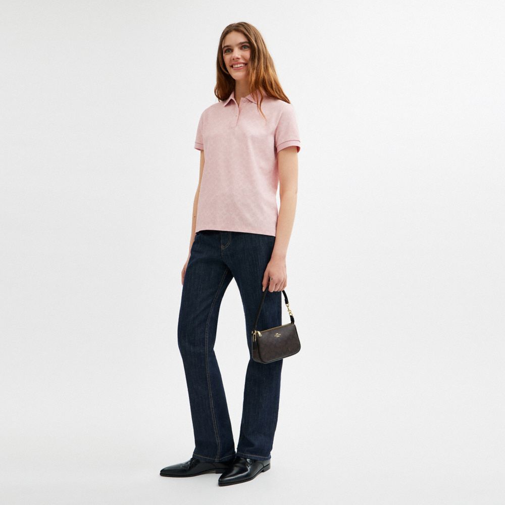 Nolita 19 In Signature Canvas Signature Canvas-Gold-Walnut-Black Signature Canvas-Gold-Walnut-Black