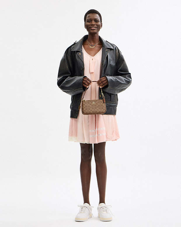 Nolita 19 In Signature Canvas Signature Canvas-Gold-Tan-Brown Signature Canvas-Gold-Tan-Brown