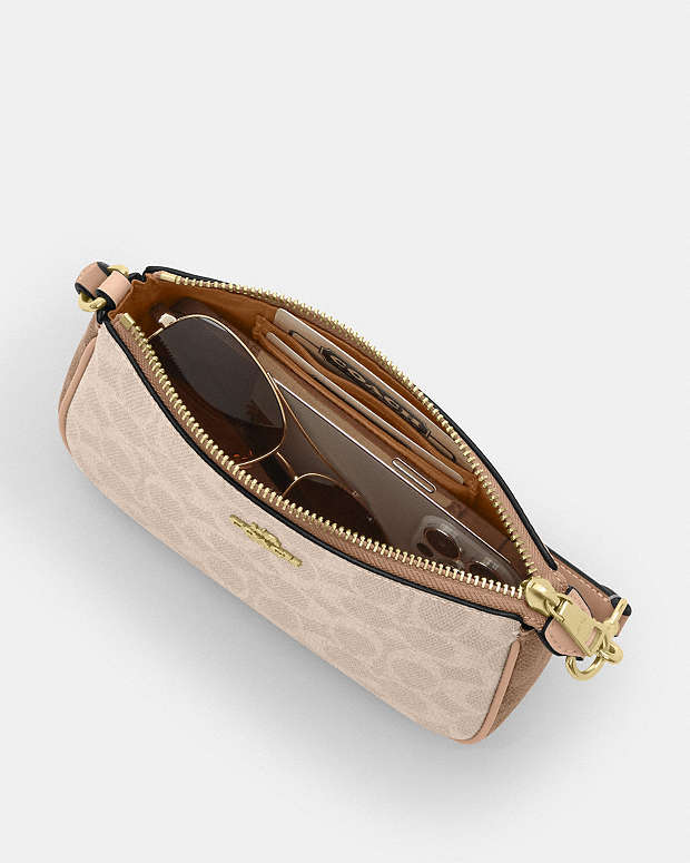 Nolita 19 In Blocked Signature Canvas Signature Canvas-Gold-Sand-Tan Signature Canvas-Gold-Sand-Tan