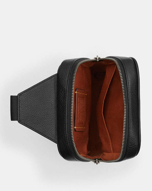 Sullivan Pack In Signature Canvas With Patches Signature Canvas-Gunmetal-Tan Multi Signature Canvas-Gunmetal-Tan Multi