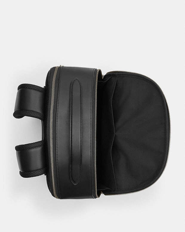 Ethan Backpack In Signature Canvas Signature Canvas-Gunmetal-Charcoal-Black Signature Canvas-Gunmetal-Charcoal-Black