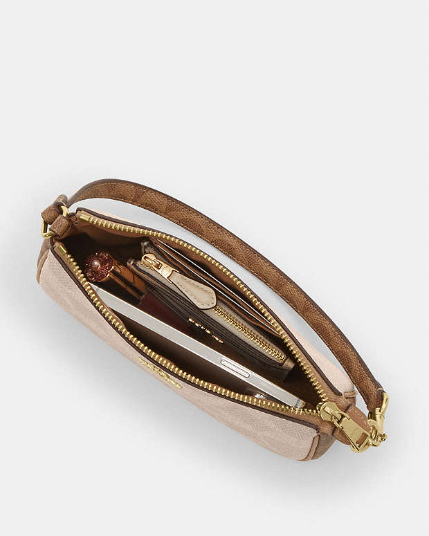 Nolita 19 In Blocked Signature Canvas Signature Canvas-Gold-Sand-Tan Signature Canvas-Gold-Sand-Tan