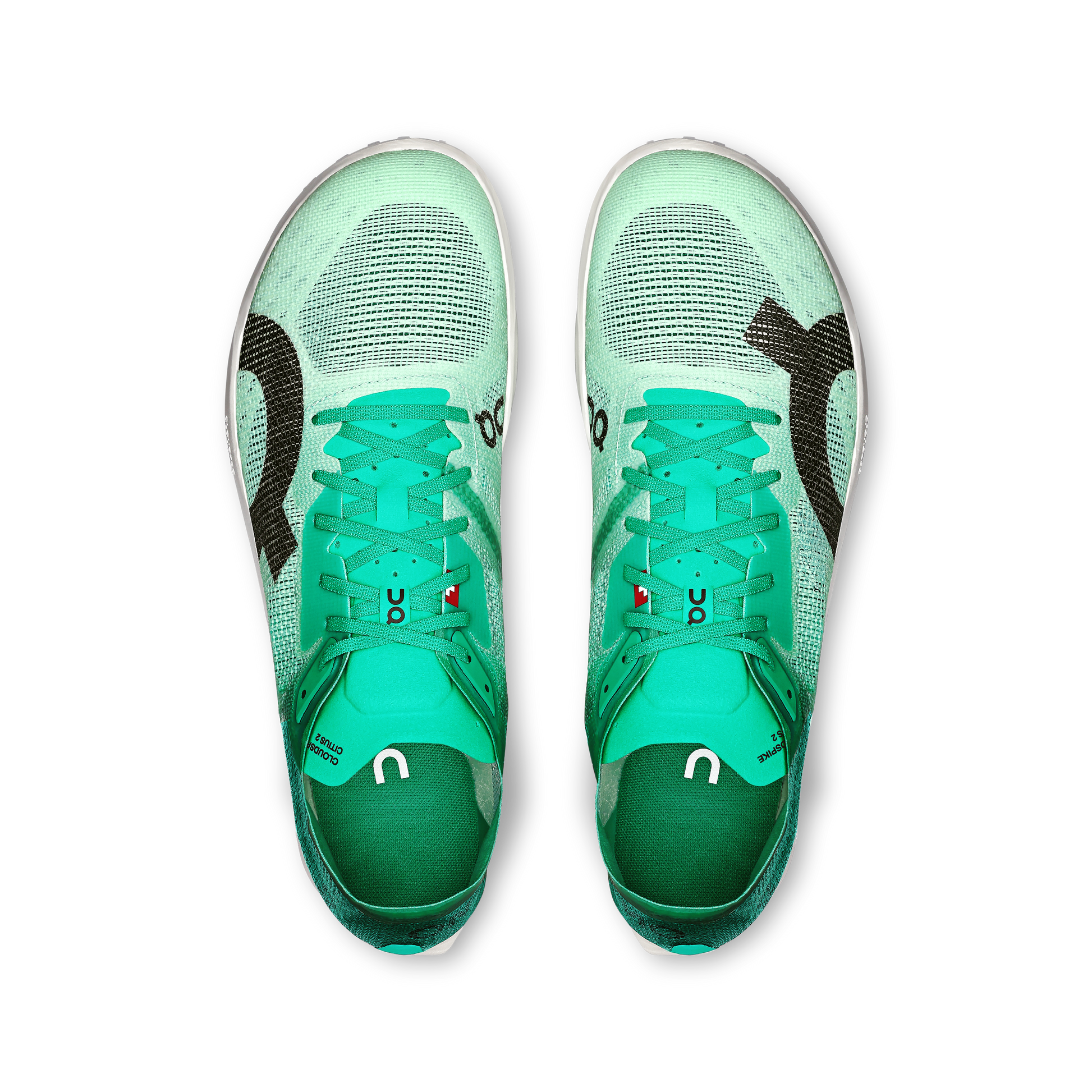 On Cloudspike Citius 2 Mint White