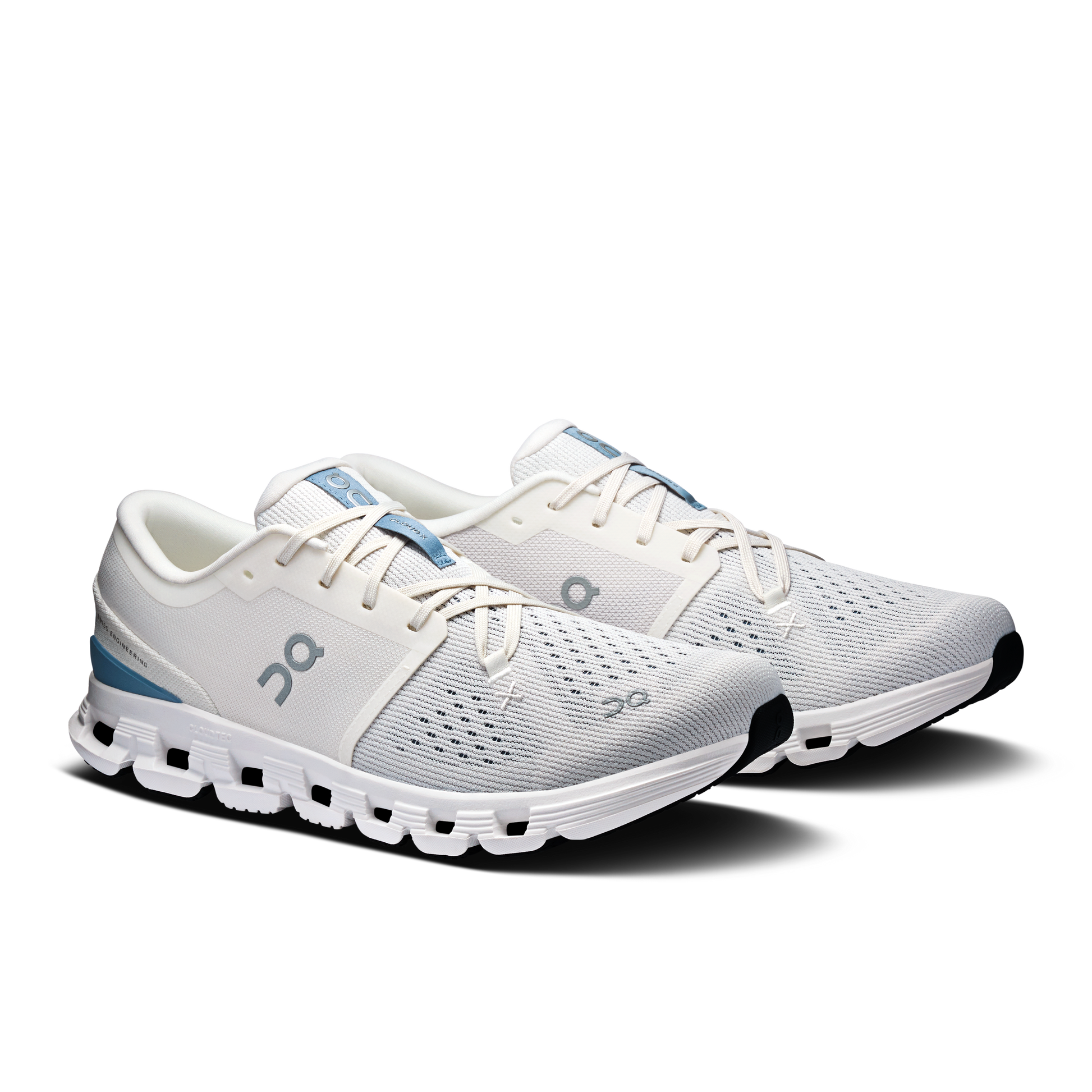 On Cloud X 4 Ivory Steel