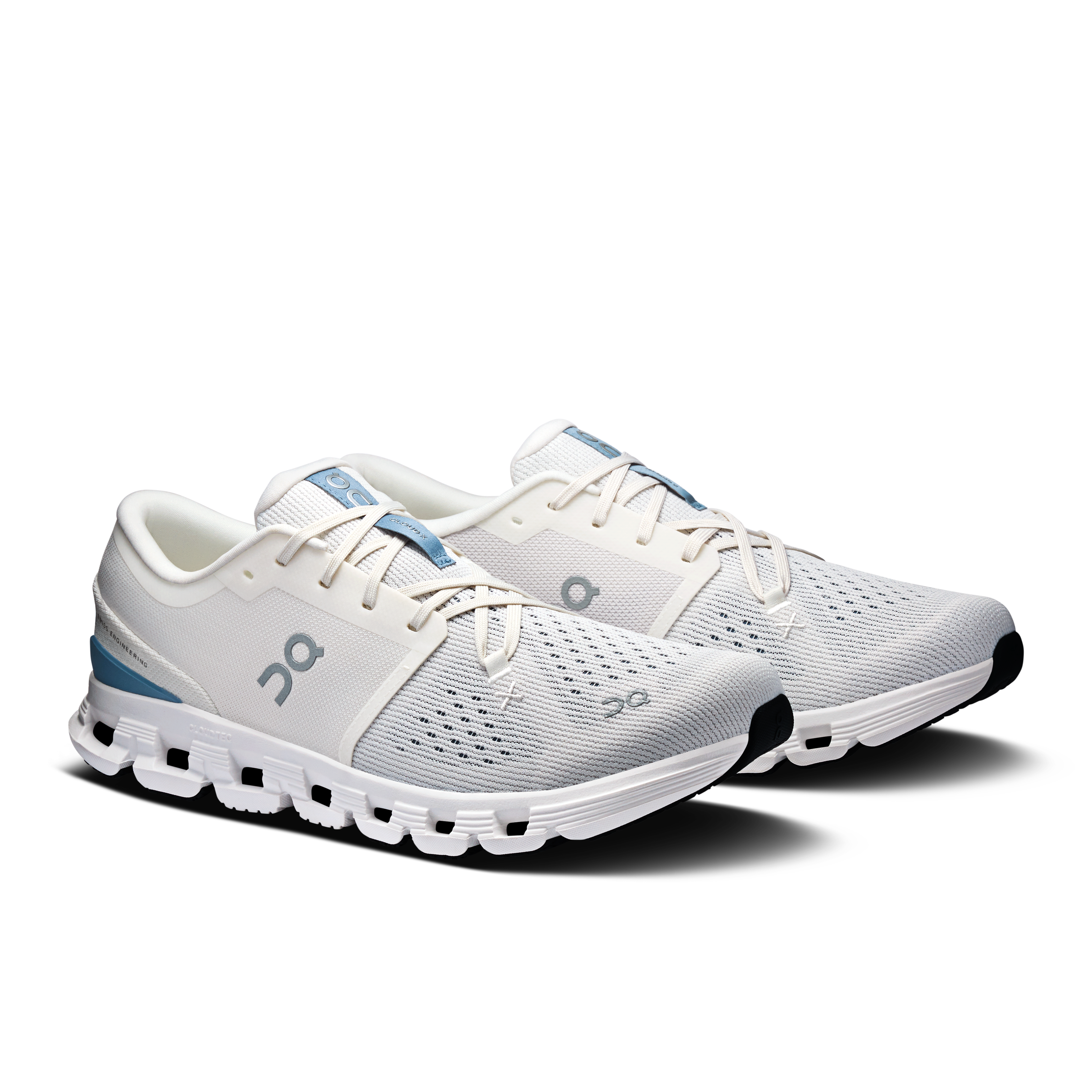 On Cloud X 4 Ivory Steel