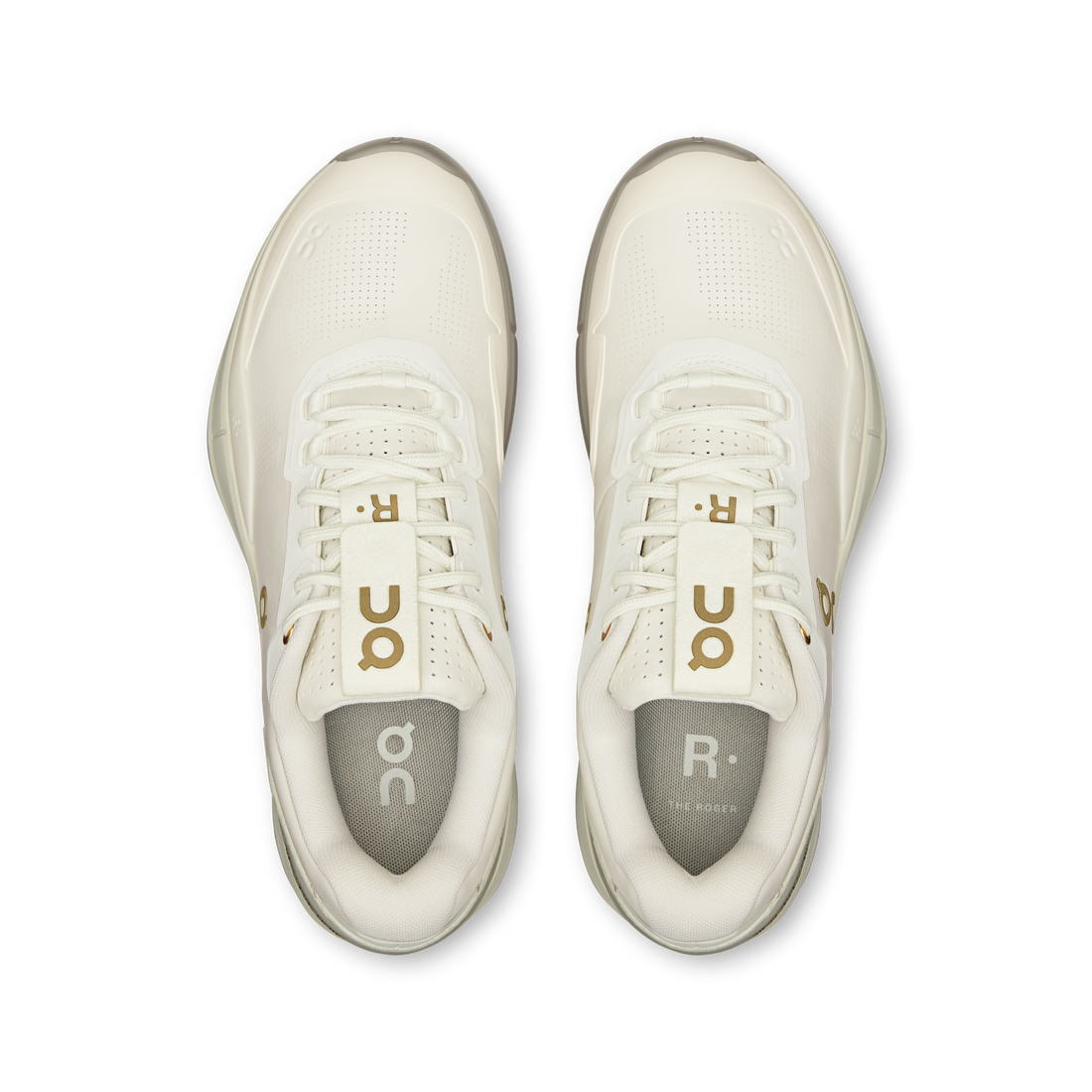 On The Roger Pro Ace Ivory Fog
