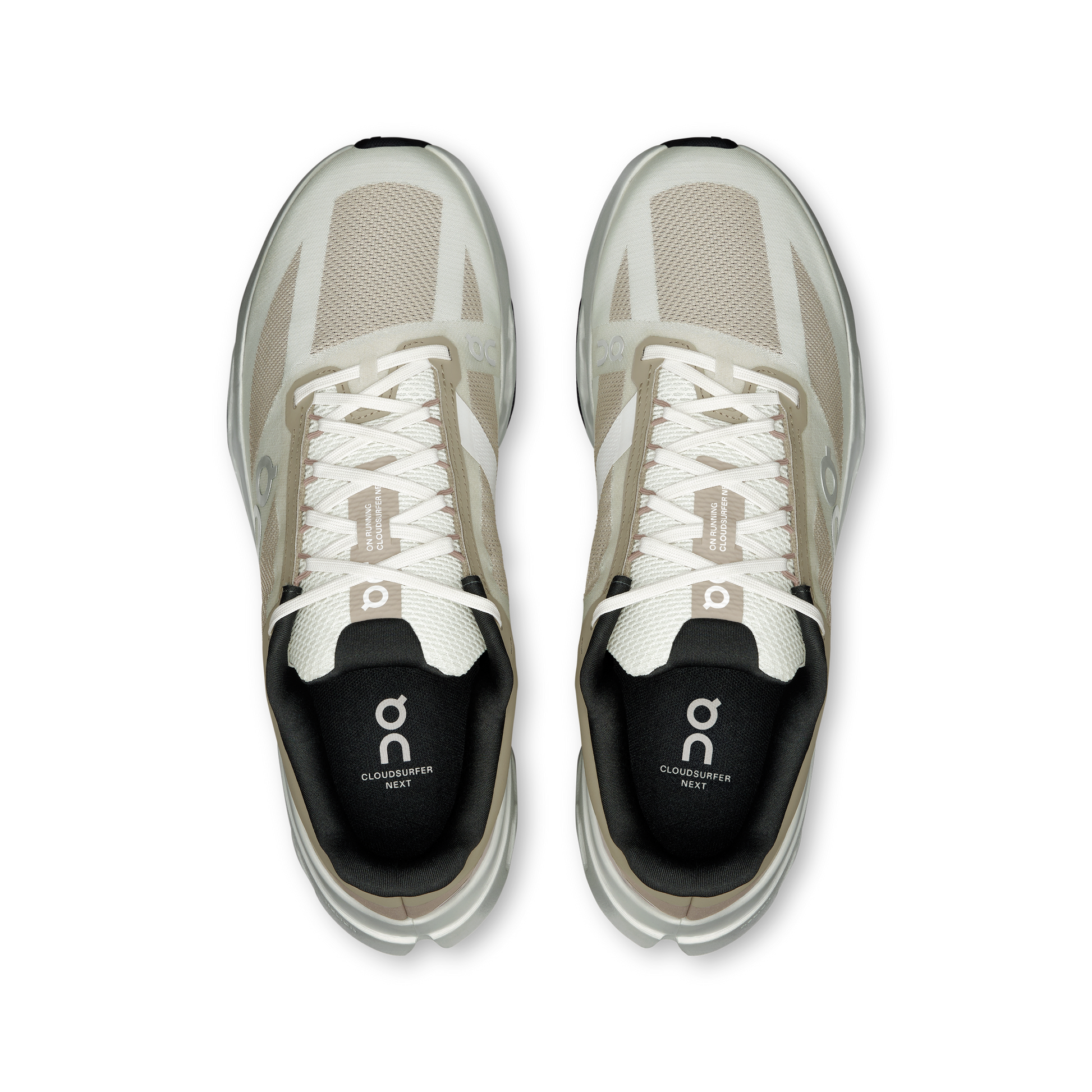 On Cloudsurfer Next Fog Ivory