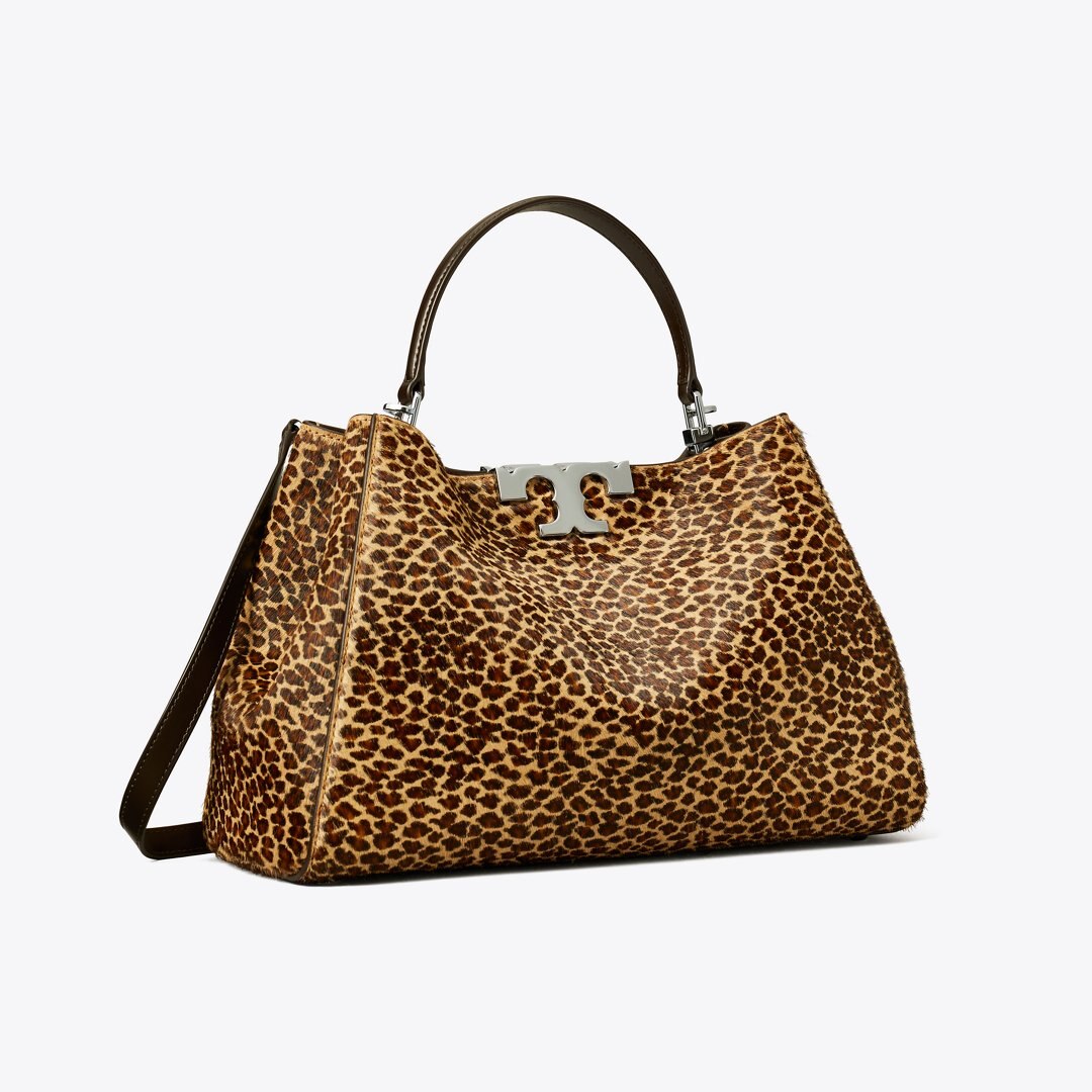 Tory Burch Eleanor Calf Hair Satchel Multi