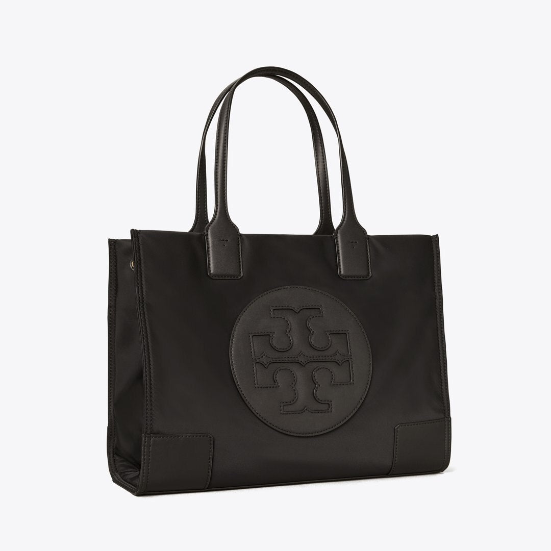 Tory Burch Ella Small Tote Bag Black