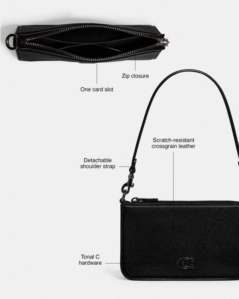 Coach Pouch Bag Chalk