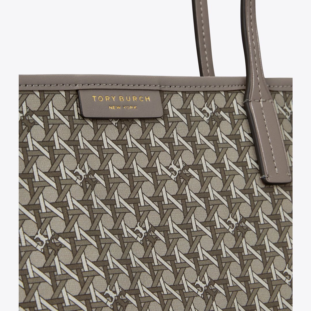 Tory Burch Ever-Ready Zip Tote Zinc