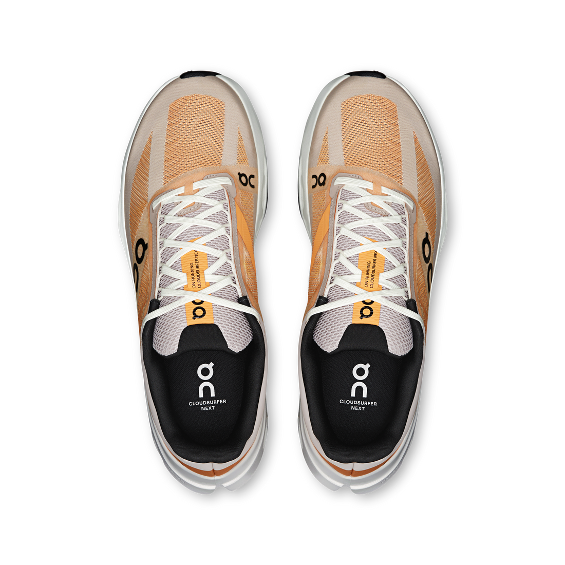 On Cloudsurfer Next Tangerine Ivory