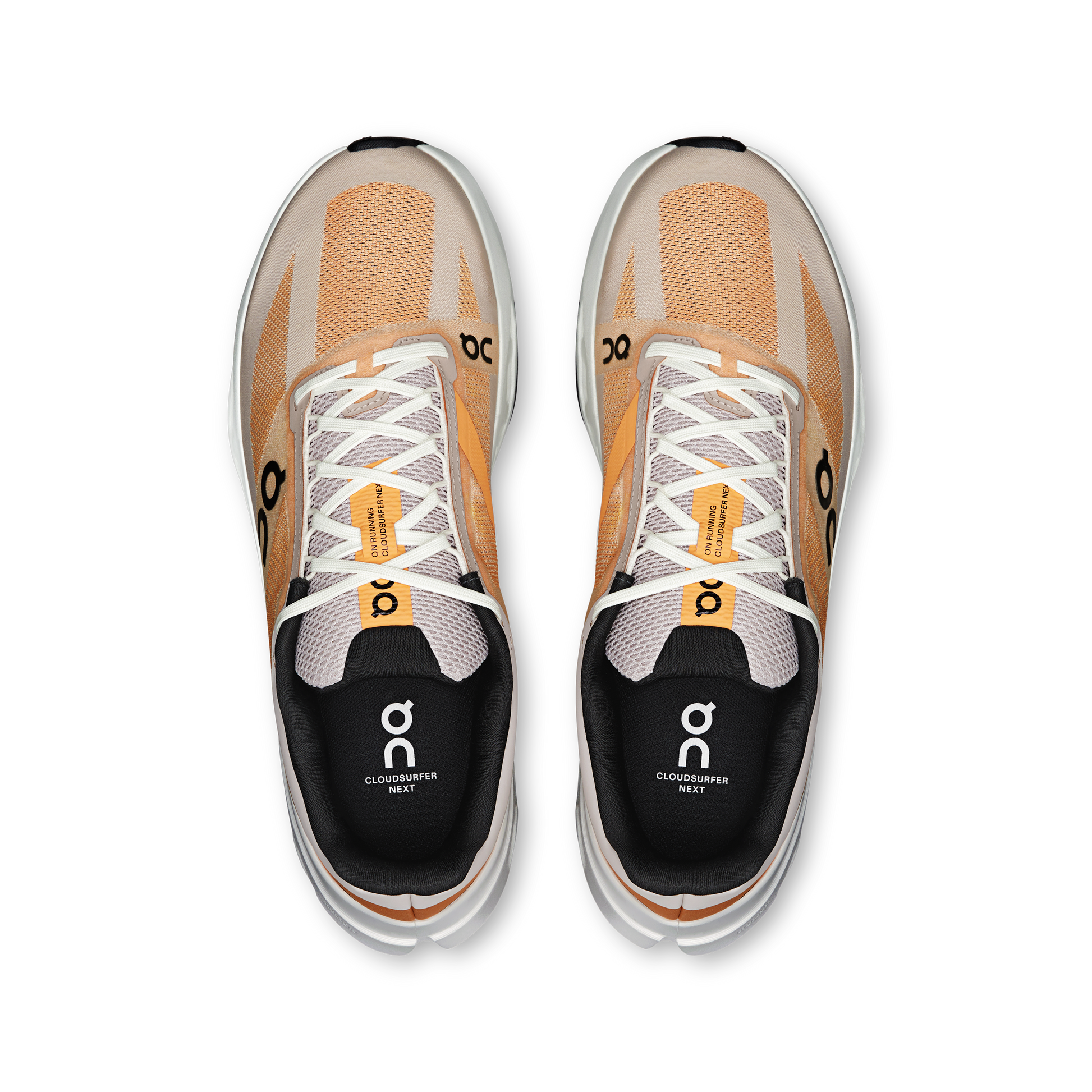 On Cloudsurfer Next Tangerine Ivory