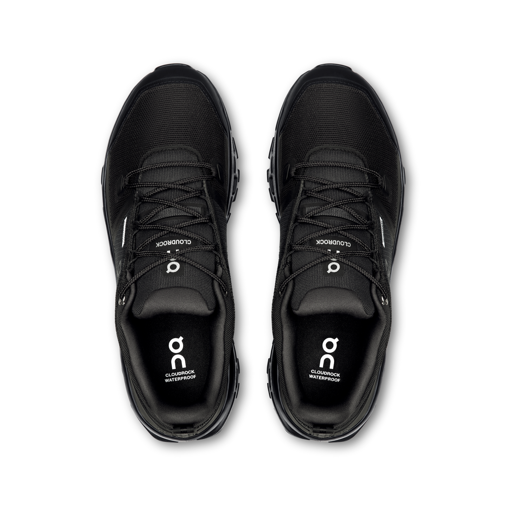 On Cloudrock Low Waterproof Black Black