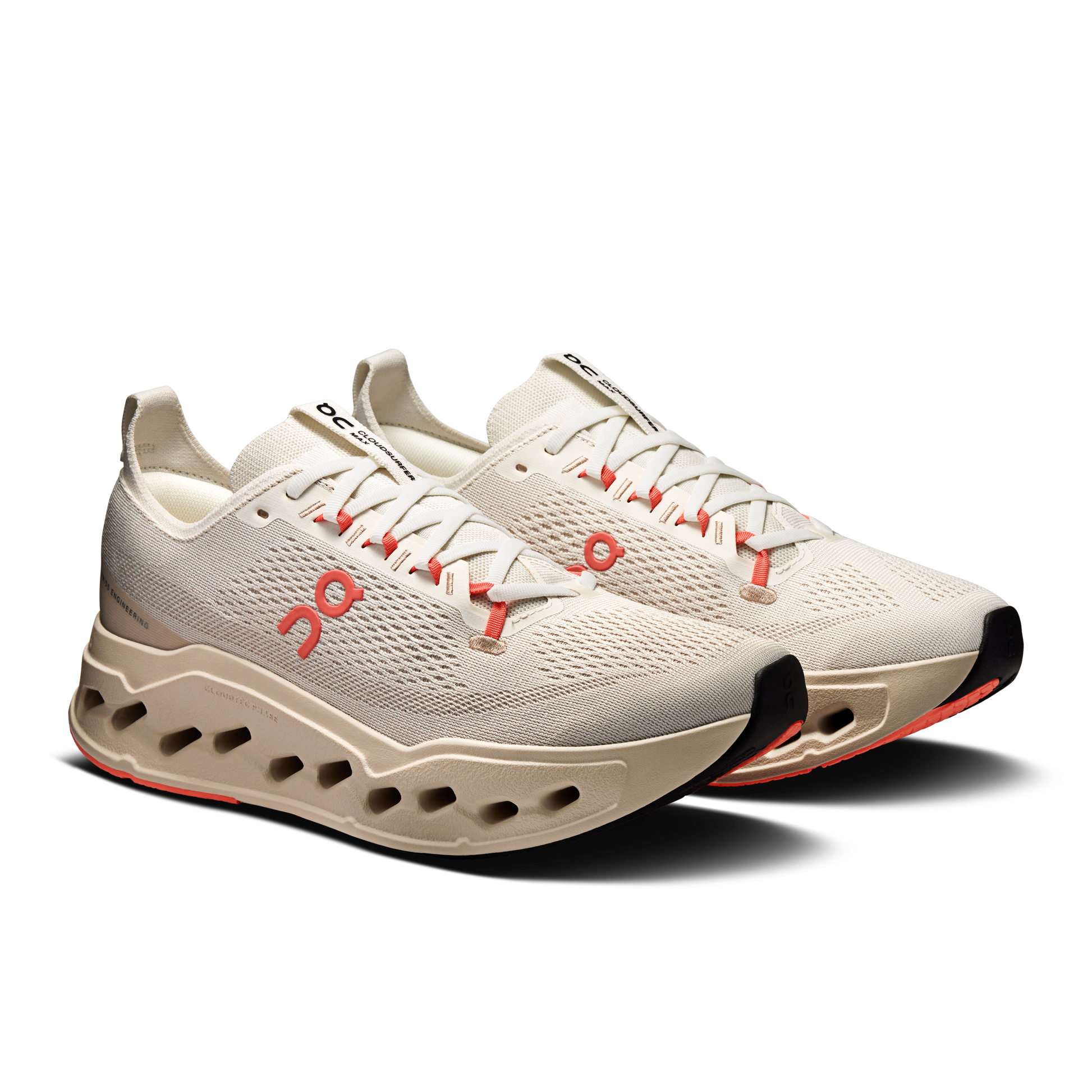 On Cloudsurfer Max Ivory Salmon