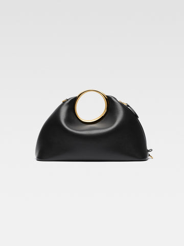 Jacquemus The Calino Nappa Leather Handbag Black