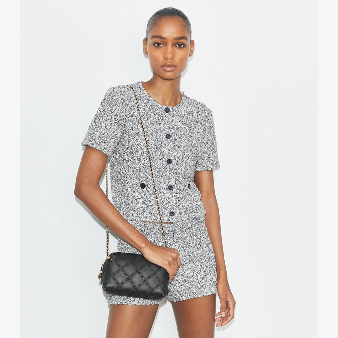 Tory Burch Fleming Soft Crossbody Bag Black