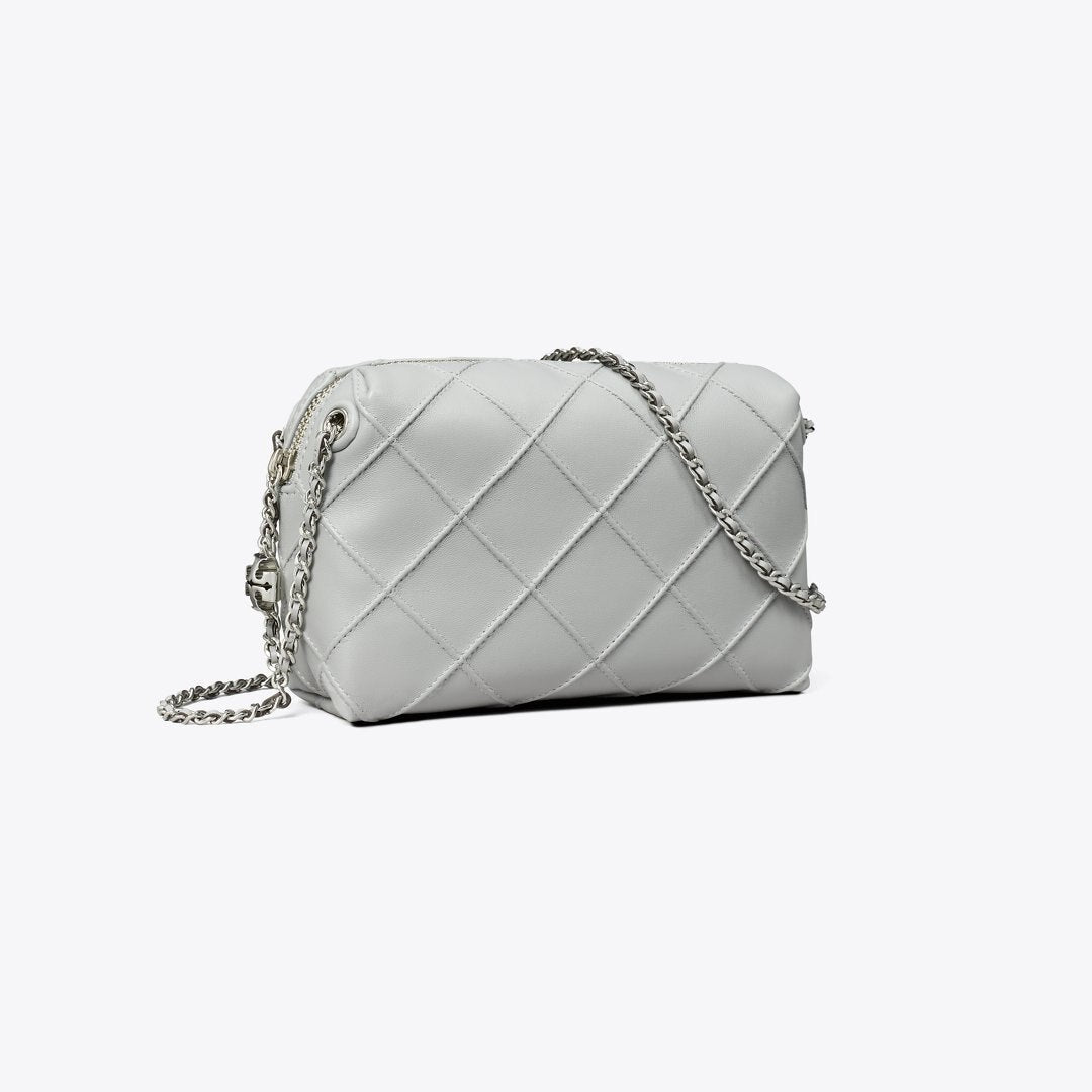 Tory Burch Fleming Soft Crossbody Bag Gray
