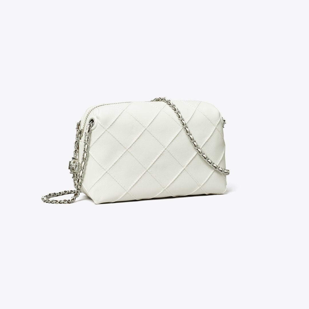 Tory Burch Fleming Soft Crossbody Bag Blanc