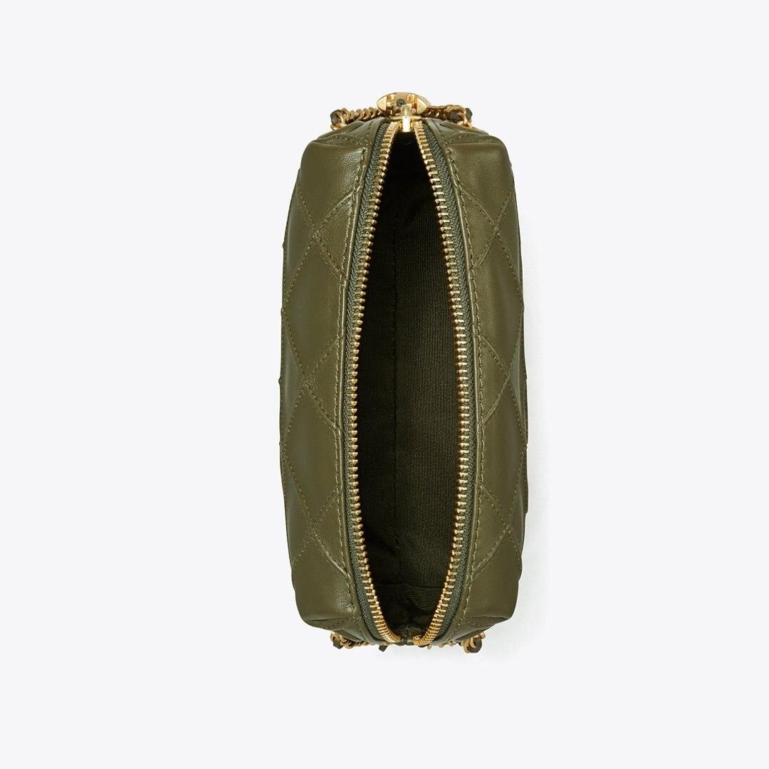 Tory Burch Fleming Soft Crossbody Bag Dark Olive