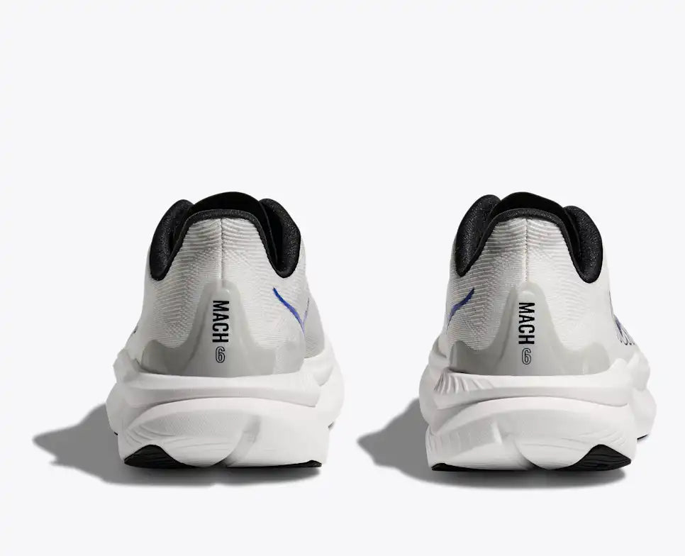 Hoka Mach 6 White Ultramarine
