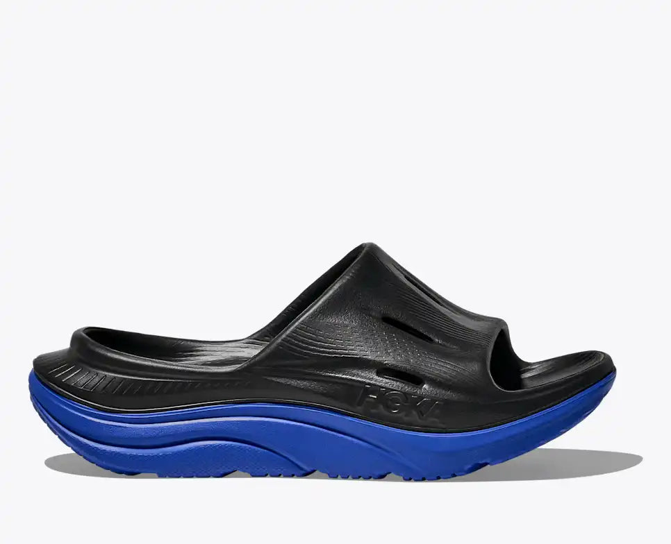 HOKA ORA Recovery Slide 3 &quot;black / ultramarine&quot;