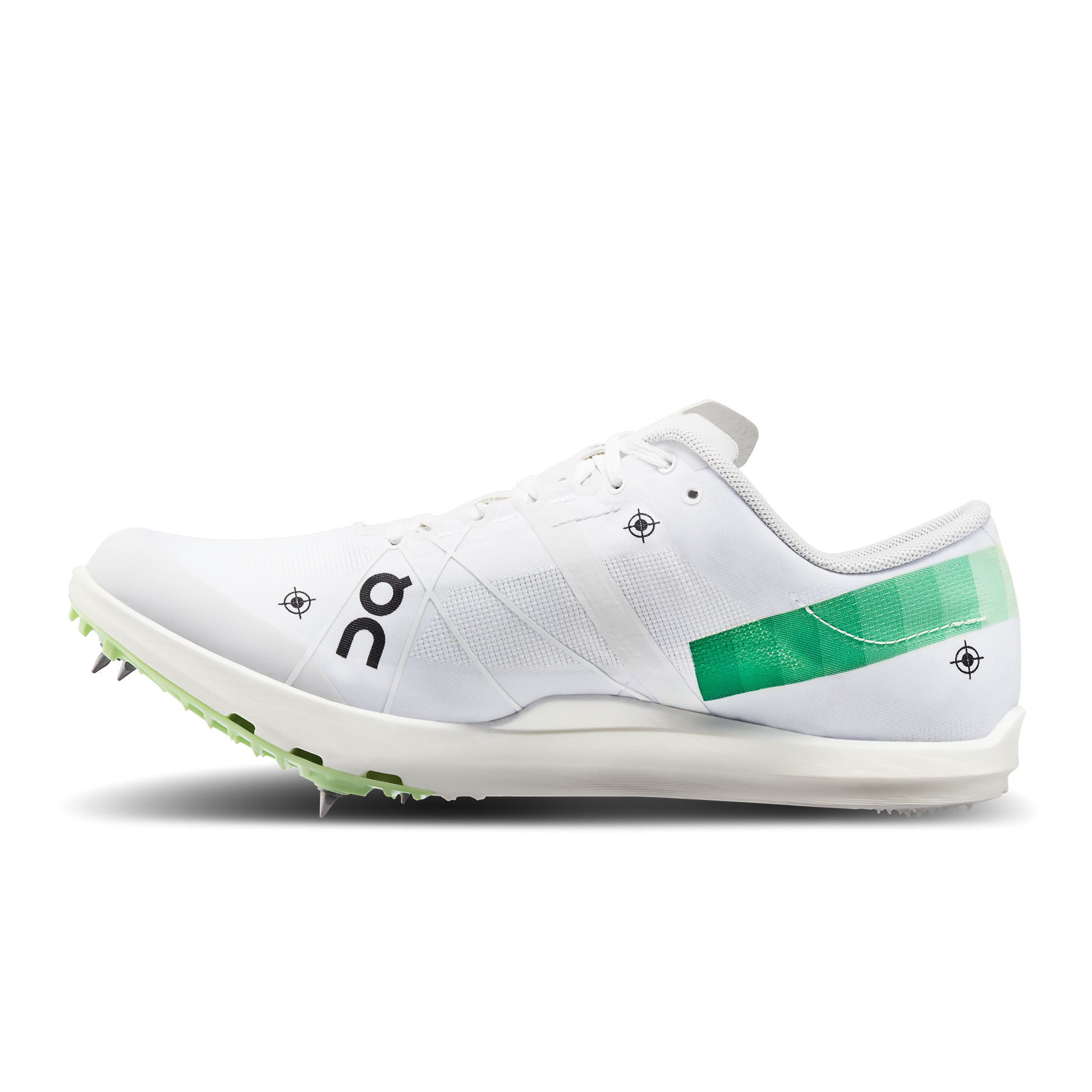 On Cloudspike 1500M Undyed White Mint