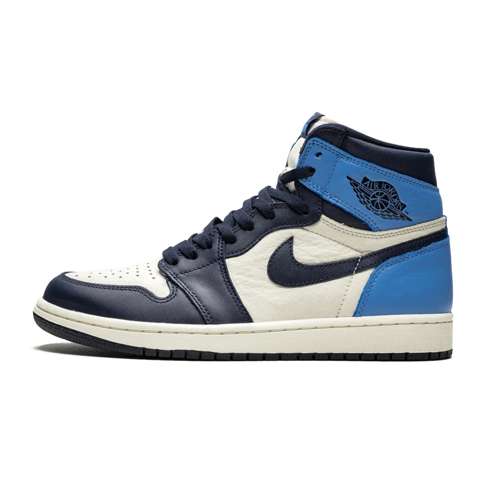 Jordan 1 Retro High Obsidian UNC - Crepdog Crew