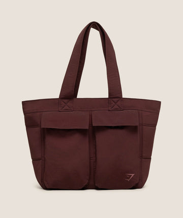 Gymshark Tote Bag Rich Maroon